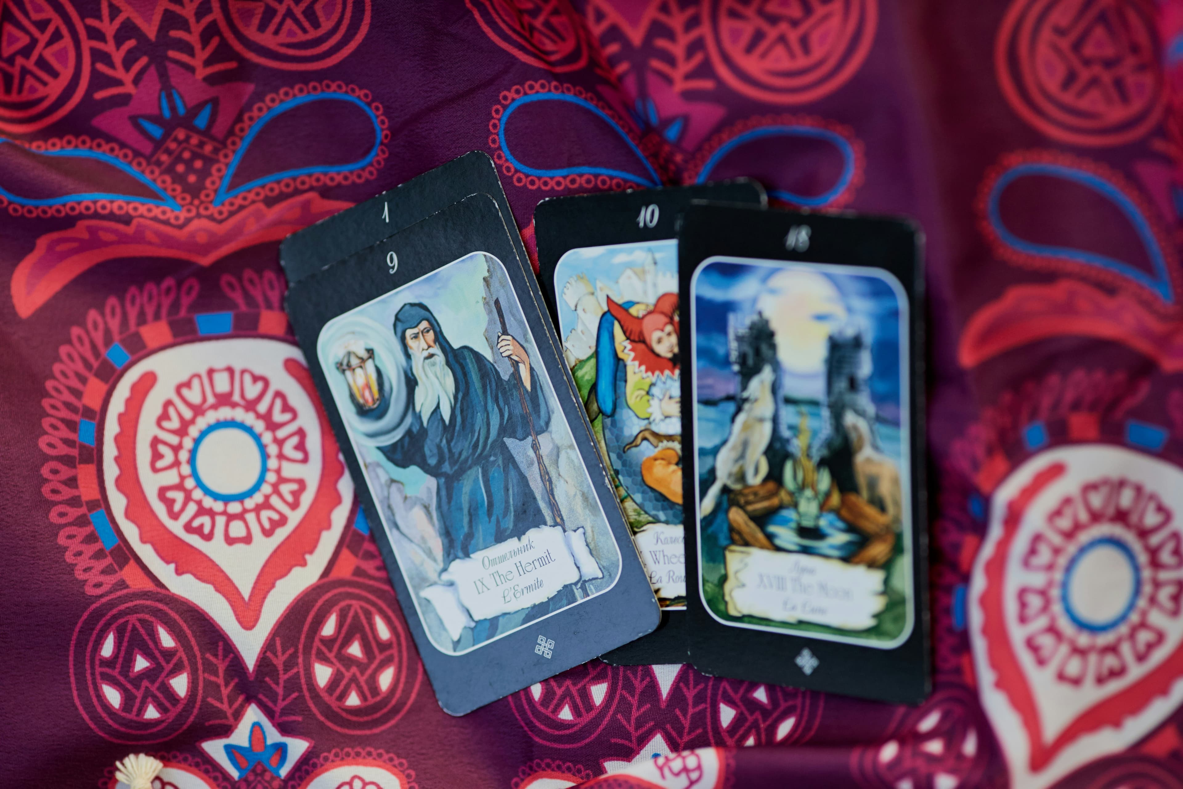 Mystical Tarot Background